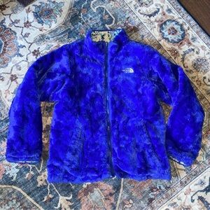 THE NORTH FACE Girls' Reversible Mossbud Swirl Jacket XL